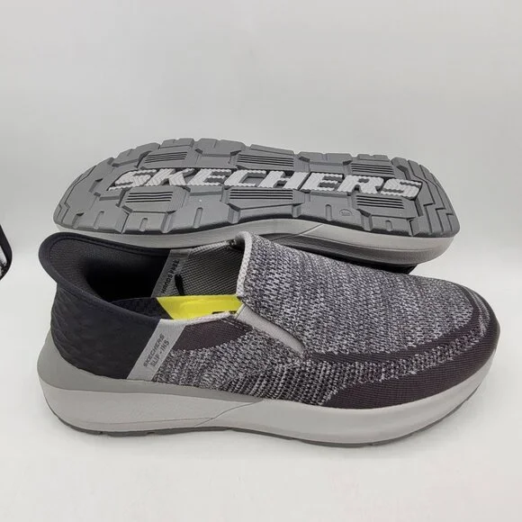 Skechers Slip-ins Neville Rovelo Men's 12 Wide Fit Hands-Free Sneakers Loafers - Picture 1 of 15